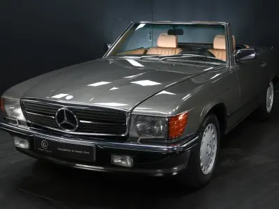 Gebraucht Mercedes SL420 218 PS (160 kW) 1987 Grau Cabrio