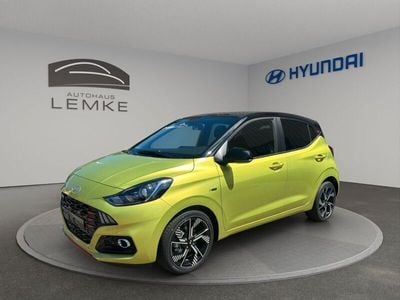 Neu Hyundai i10 N Line 90 PS (66 kW) 2025 Gelb Kleinwagen