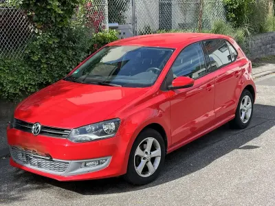 Gebraucht VW Polo Team 69 PS (50 kW) 2010 Rot Kleinwagen