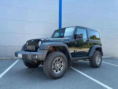 Gebraucht Jeep Wrangler Rubicon 200 PS (147 kW) 2015 Schwarz SUV