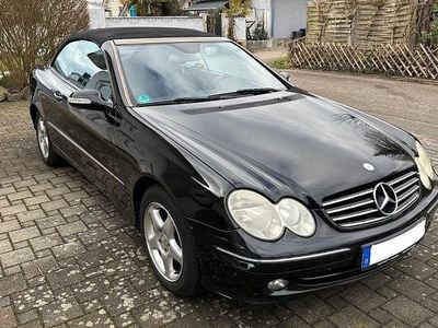 Gebraucht Mercedes CLK200 Avantgarde 163 PS (119 kW) 2005 Schwarz Cabrio