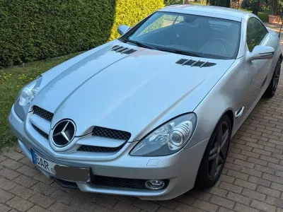 Gebraucht Mercedes SLK350 305 PS (224 kW) 2008 Silber Cabrio