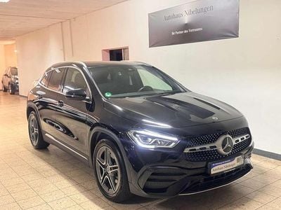 Gebraucht Mercedes GLA250 AMG line 224 PS (164 kW) 2021 Kosmosschwarz  metalliclack SUV