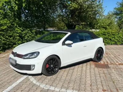 Gebraucht VW Golf Cabriolet GTI 211 PS (155 kW) 2012 Weiß Cabrio