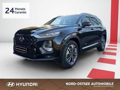Gebraucht Hyundai Santa Fe Premium 200 PS (147 kW) 2020 Phantom black / mic SUV