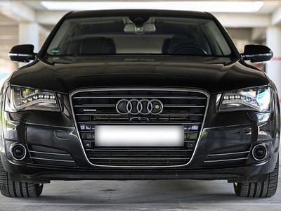 Second-hand Audi A8L Ambiente 250 CP (183 kW) 2012 Negru Berlinǎ
