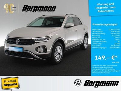 Gebraucht VW T-Roc Life 116 PS (85 kW) 2024 Grau / ascotgrau SUV