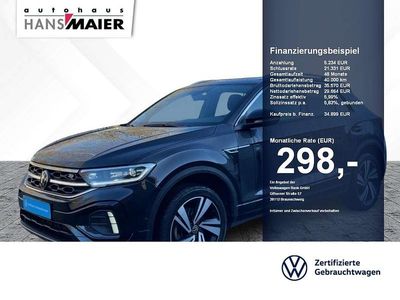 Gebraucht VW T-Roc R-line 190 PS (139 kW) 2023 Deep black perleffekt SUV