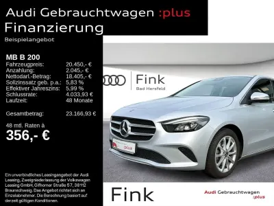 Gebraucht Mercedes B200 163 PS (119 kW) 2019 Silber Kleinwagen