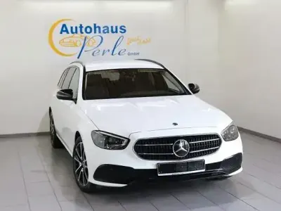 Brugt Mercedes E220 Avantgarde 194 HK (142 kW) 2021 Hvid Stationcar