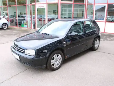 Gebraucht VW Golf IV Edition 105 PS (77 kW) 2001 Schwarz Limousine