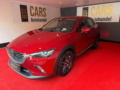 Gebraucht Mazda CX-3 Sports-Line 120 PS (88 kW) 2018 Rot SUV