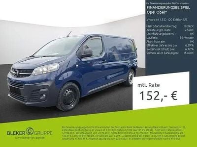 Usata Opel Vivaro Edition 120 CV (88 kW) 2021 Blu Monovolume