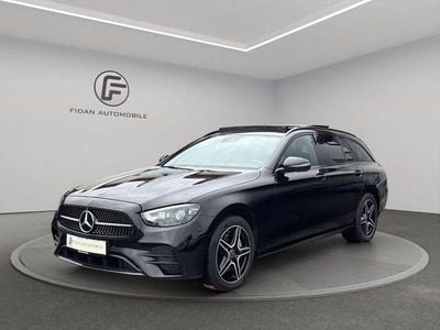 Gebraucht Mercedes E300 AMG line 194 PS (142 kW) 2022 Schwarz/baltic black Kombi