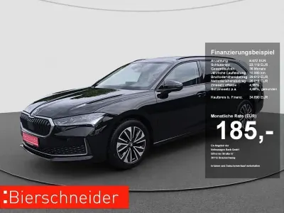 Gebraucht Skoda Superb Selection 150 PS (110 kW) 2025 Ebony schwarz metallic (metallic) Kombi