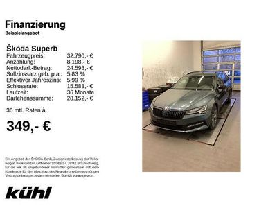 Gebraucht Skoda Superb SportLine 235 PS (172 kW) 2021 Quarzgrau metallic Kombi