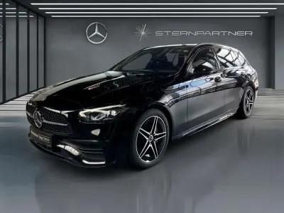 Gebraucht Mercedes C200 AMG 204 PS (150 kW) 2024 Schwarz Limousine