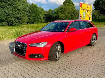 Gebraucht Audi A6 S-Line 272 PS (200 kW) 2017 Rot Kombi