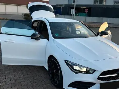 Gebraucht Mercedes CLA250 AMG line 224 PS (164 kW) 2020 Weiß Coupé
