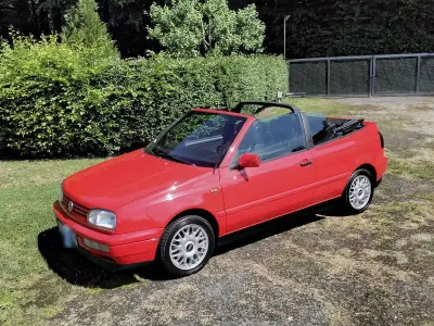 Gebraucht VW Golf Cabriolet 75 PS (55 kW) 1996 Rot Cabrio