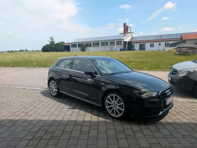 Gebraucht Audi A3 S-Line 150 PS (110 kW) 2015 Schwarz Kleinwagen