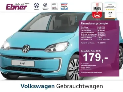Gebraucht VW e-up! 61 kW (83 PS) 2022 Teal blue Kleinwagen