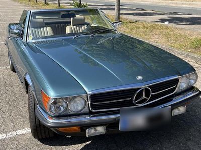 Usata Mercedes SL280 185 CV (136 kW) 1984 Verde Cabrio