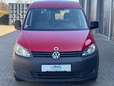 Gebraucht VW Caddy 75 PS (55 kW) 2014 Rot Van / Kleinbus