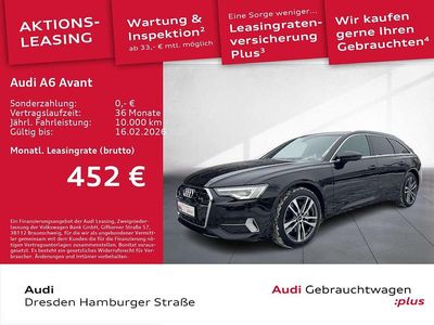 Mythosschwarz metallic Gebraucht 2025 Audi A6 Advanced Plus Kombi | 52.890 € (Fairer Preis)
