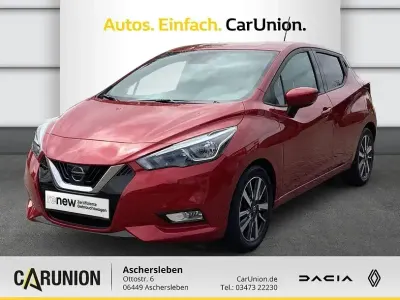 Gebraucht Nissan Micra 90 PS (66 kW) 2018 Rot Kleinwagen