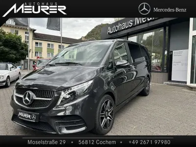 Gebraucht Mercedes V300 AMG 237 PS (174 kW) 2023 Lackfarbe graphitgrau dunkel Van / Kleinbus