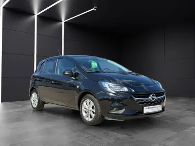 Gebraucht Opel Corsa 101 PS (74 kW) 2018 Schwarz Kleinwagen