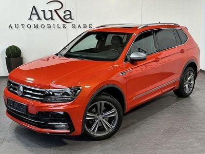 Gebraucht VW Tiguan Allspace R-line 150 PS (110 kW) 2020 Orange SUV