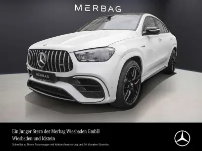 Gebraucht Mercedes GLE63 AMG Premium Plus 634 PS (466 kW) 2024 Opalithweiß Coupé