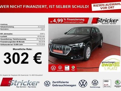 Gebraucht Audi e-tron Performance 230 kW (313 PS) 2022 Brillantschwarz SUV