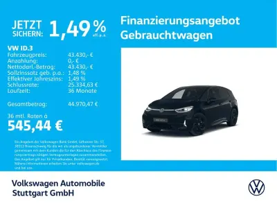 Brugt VW ID.3 GTX 239 kW (326 HK) 2025 Sort Hatchback