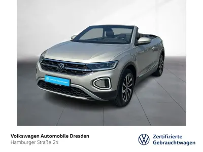 Gebraucht VW T-Roc Cabriolet Style 150 PS (110 kW) 2022 Silber Cabrio