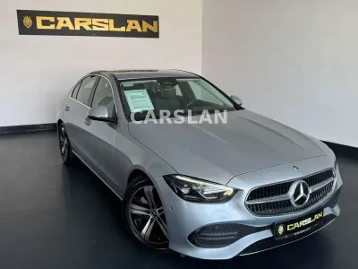 Gebraucht Mercedes C220 Avantgarde 220 PS (161 kW) 2022 Hightech silber Limousine