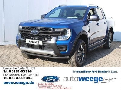 Nouă Ford Ranger Wildtrack 279 CP (205 kW) 2025 Albastru Pickup