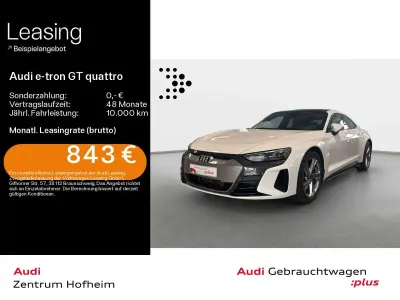 Gebraucht Audi e-tron GT quattro Sport 350 kW (476 PS) 2022 Ibisweiß Limousine
