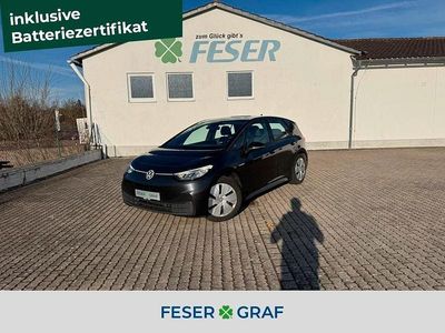 Gebraucht VW ID.3 Pure 110 kW (150 PS) 2021 Mangangrau metallic schwarz Kleinwagen