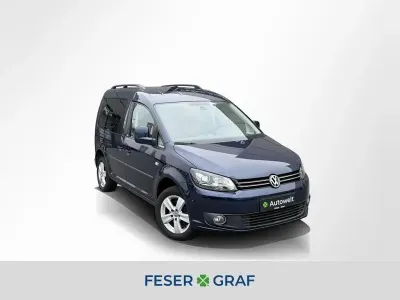 Gebraucht VW Caddy Comfortline 105 PS (77 kW) 2013 Night blue metallic Van / Kleinbus