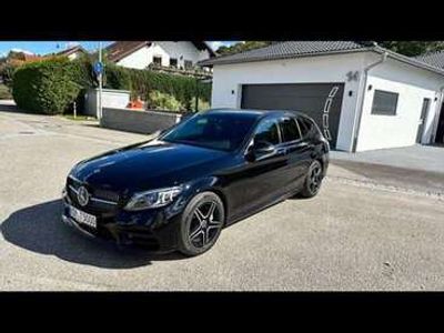 gebraucht Mercedes C220 d T 9G-TRONIC AMG Line