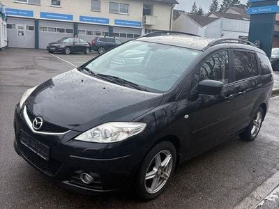 Schwarz Gebraucht 2008 Mazda 5 Exclusive Van / Kleinbus | 5.999 € (Teuer)