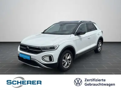 Gebraucht VW T-Roc Style 150 PS (110 kW) 2022 Pure white (metallic) SUV