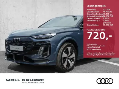 Neu Audi Q6 Sportback e-tron Business 225 kW (306 PS) 2026 Blau SUV