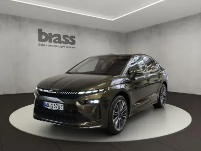 Gebraucht Skoda Enyaq iV 210 kW (286 PS) 2025 R2 olibogrün metallic SUV