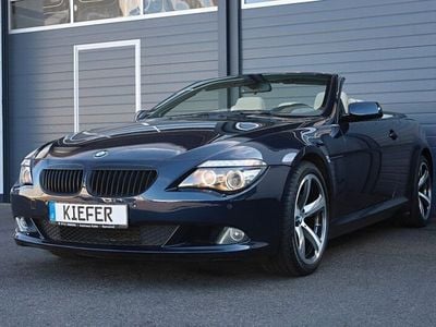 Gebraucht BMW 650 Cabriolet Sport Line 367 PS (269 kW) 2008 Monacoblau (a35) Cabrio