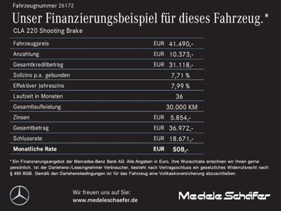 gebraucht Mercedes CLA220 Shooting 4M