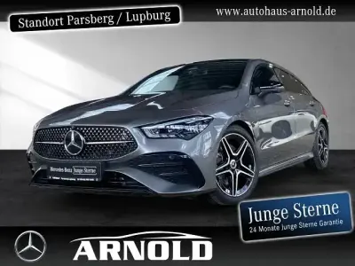 Gebraucht Mercedes CLA200 Shooting Brake AMG 163 PS (119 kW) 2024 Mountaingrau (metallic) Kombi